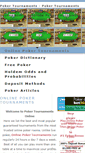 Mobile Screenshot of pokertournamentsonline.com